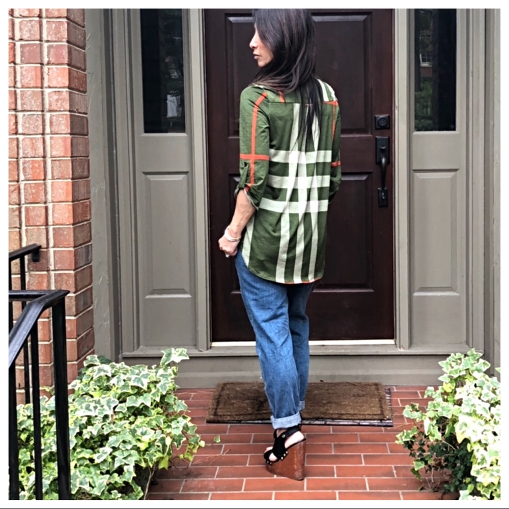 ✨LAST ONE SALE ✨Mandarin collar chic top - Picture 5 of 7